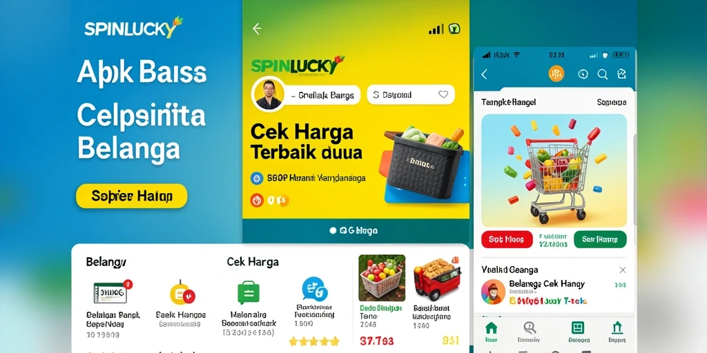 Tampilan antarmuka SPINLUCKY yang menarik dan fungsional.